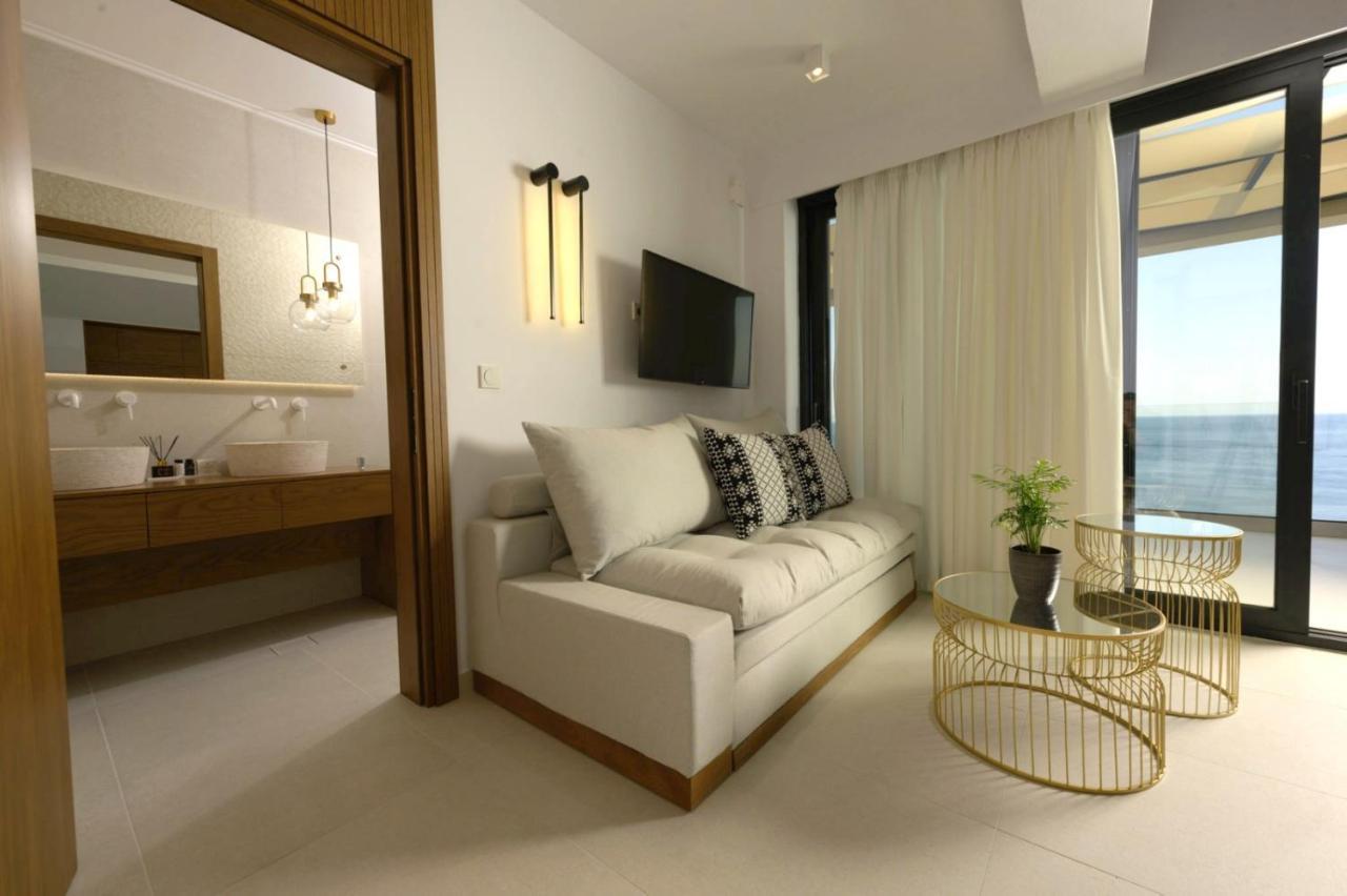 Irini Design Apartments Plomari Esterno foto